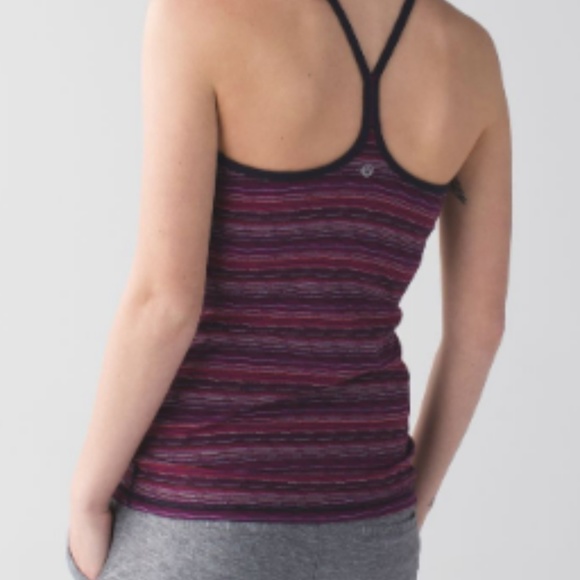 Lululemon Athletica Power Y Tank Space Dye Twist - Picture 2 of 4